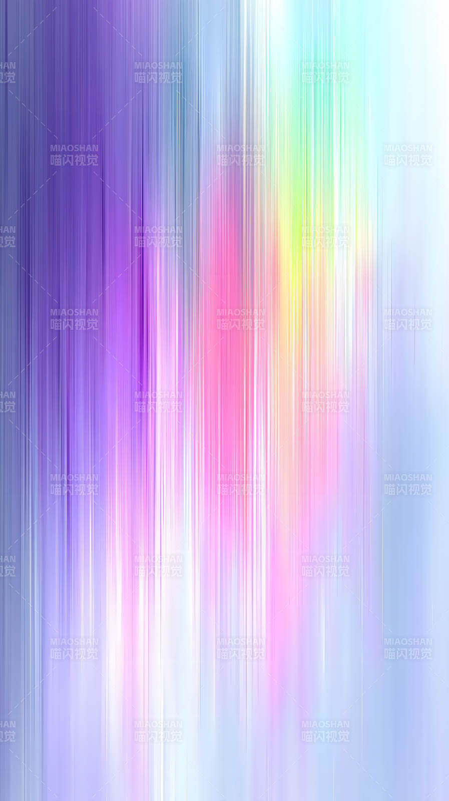 梦幻般的彩色竖条纹背景图片