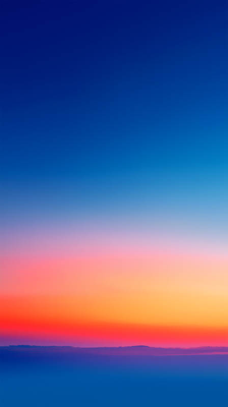 梦幻般的日落晚霞图片