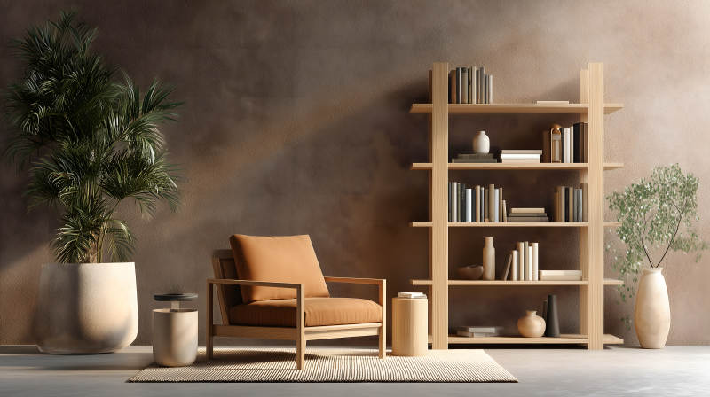 宁静舒适的现代家居空间图片