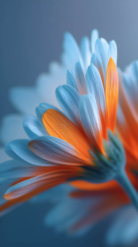 梦幻般的花瓣特写图片