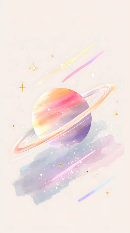 梦幻星球与星云图图片