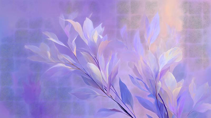 梦幻紫罗兰花卉艺术图图片