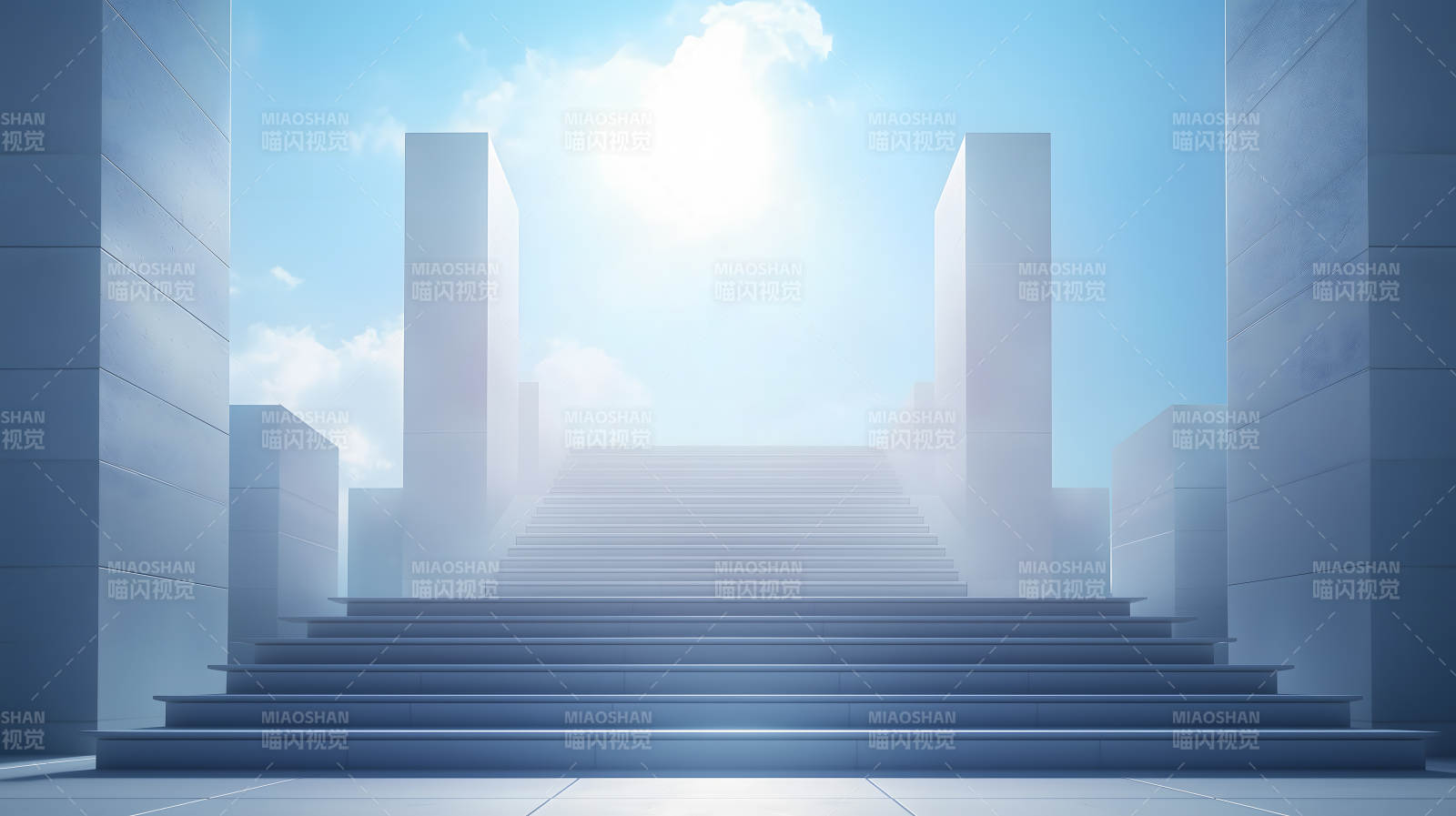 通往光明的天梯图片