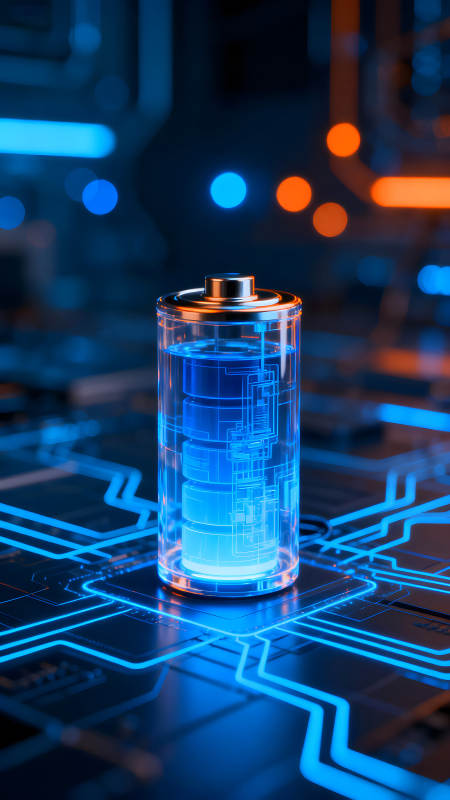 电池科技创新概念图图片