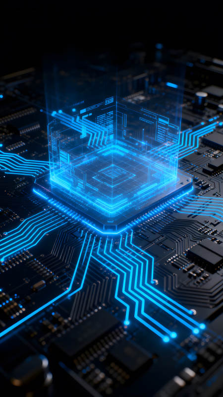 芯片科技未来感图片