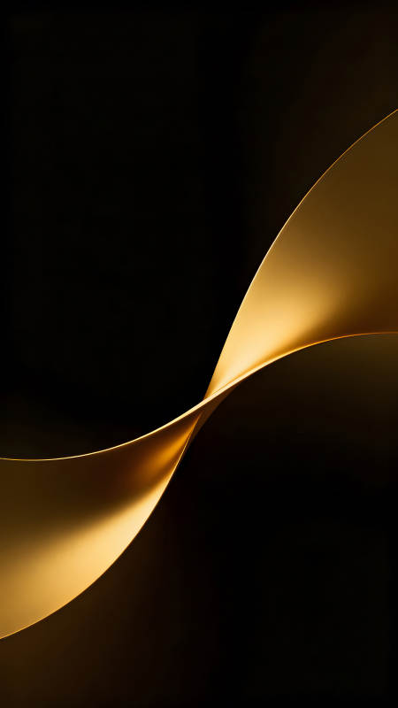 金纸弯曲抽象设计图片