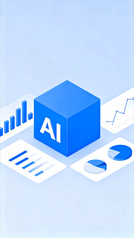 AI数据分析图表展示图片
