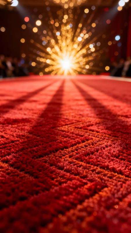 红毯聚光灯下的盛典图片