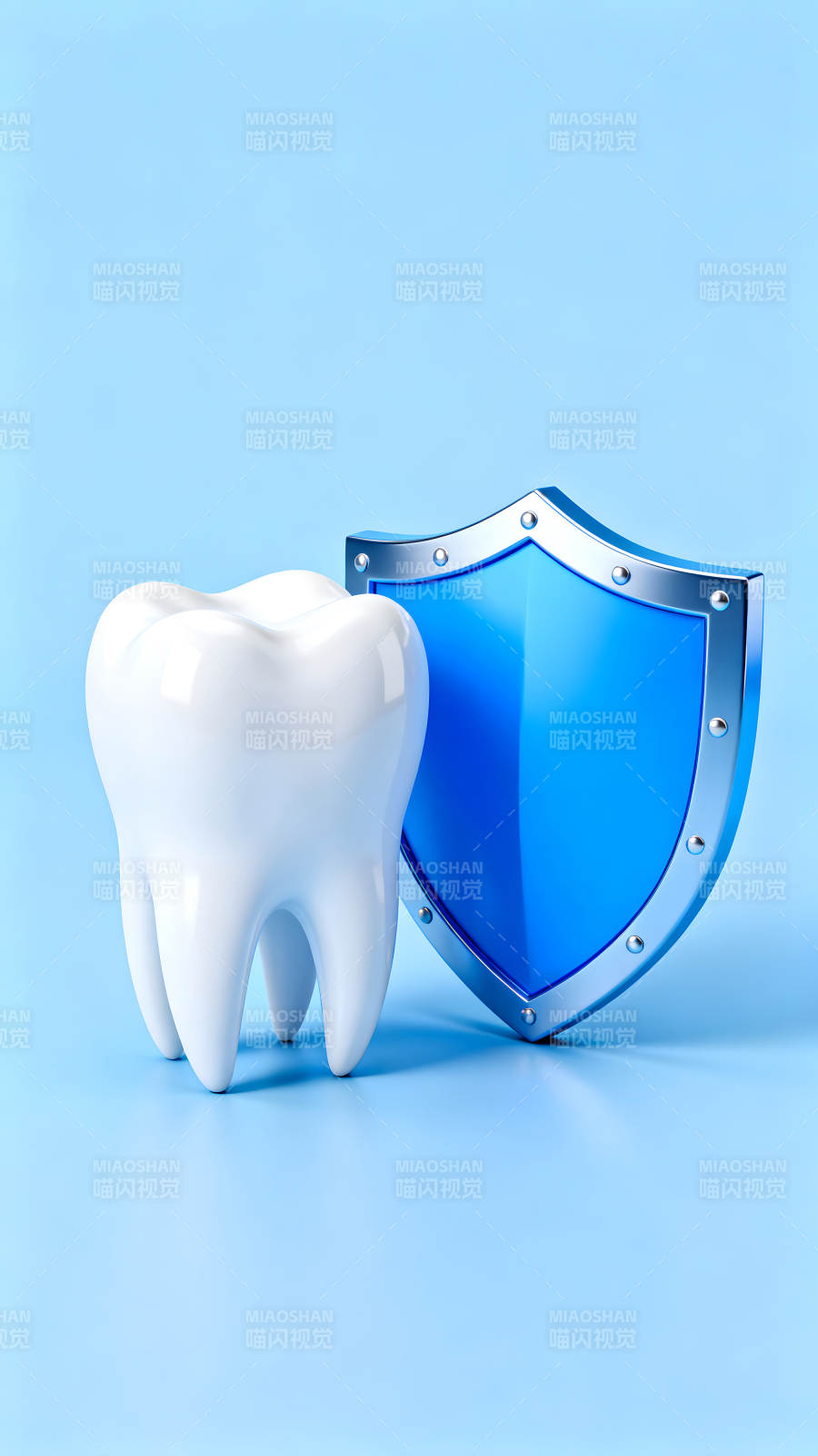 牙齿保护概念图图片