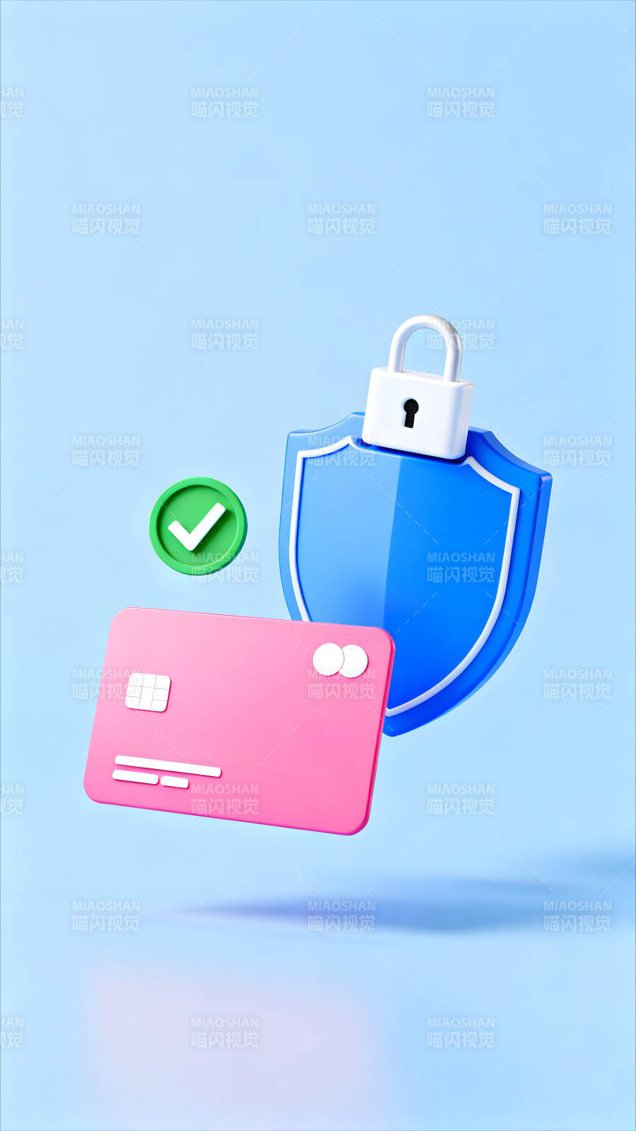 支付安全图标银行卡安全支付保障图片