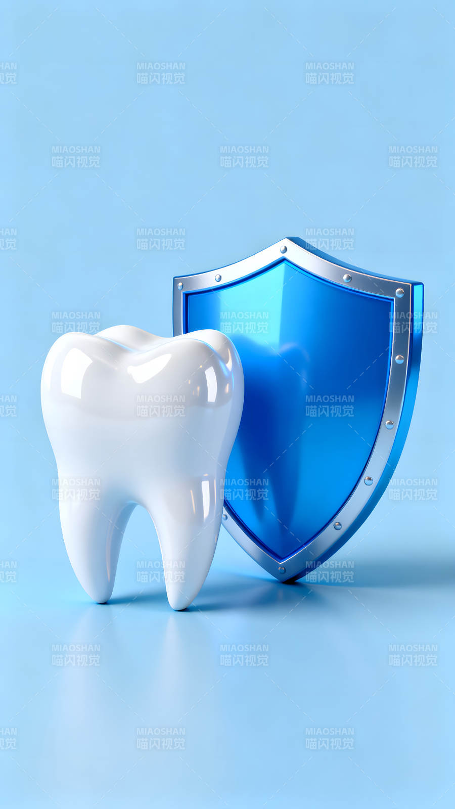 牙齿保护概念图图片