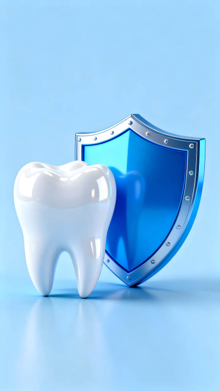 牙齿保护概念图图片