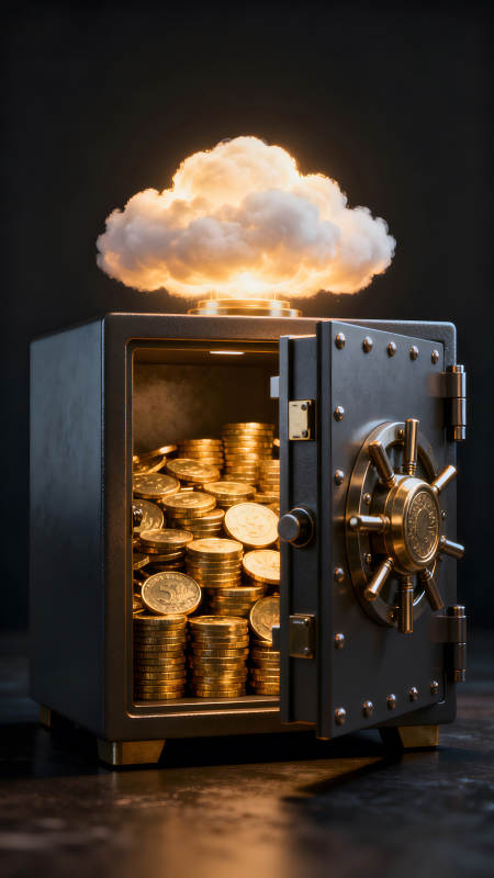 金库爆炸财富云图片