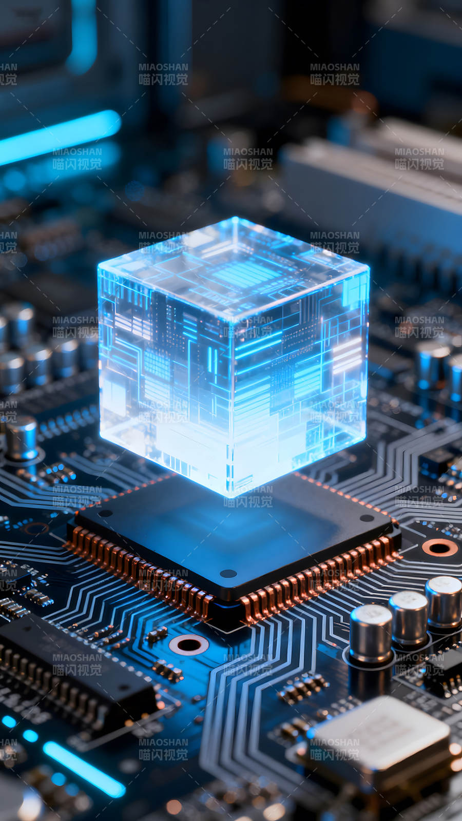 芯片科技未来感图片