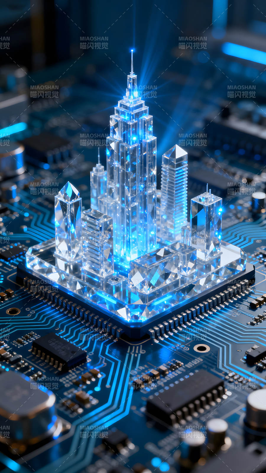 数字城市科技感十足图片