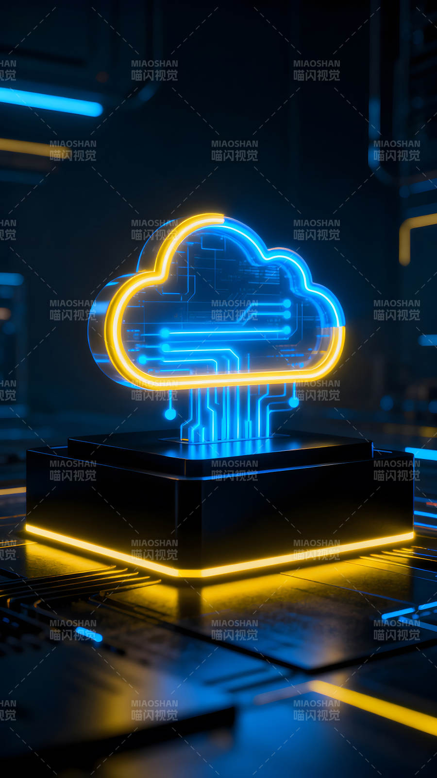 云存储科技抽象图片图片