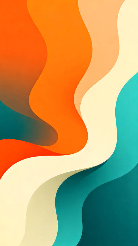 抽象线条组成的流畅背景图片