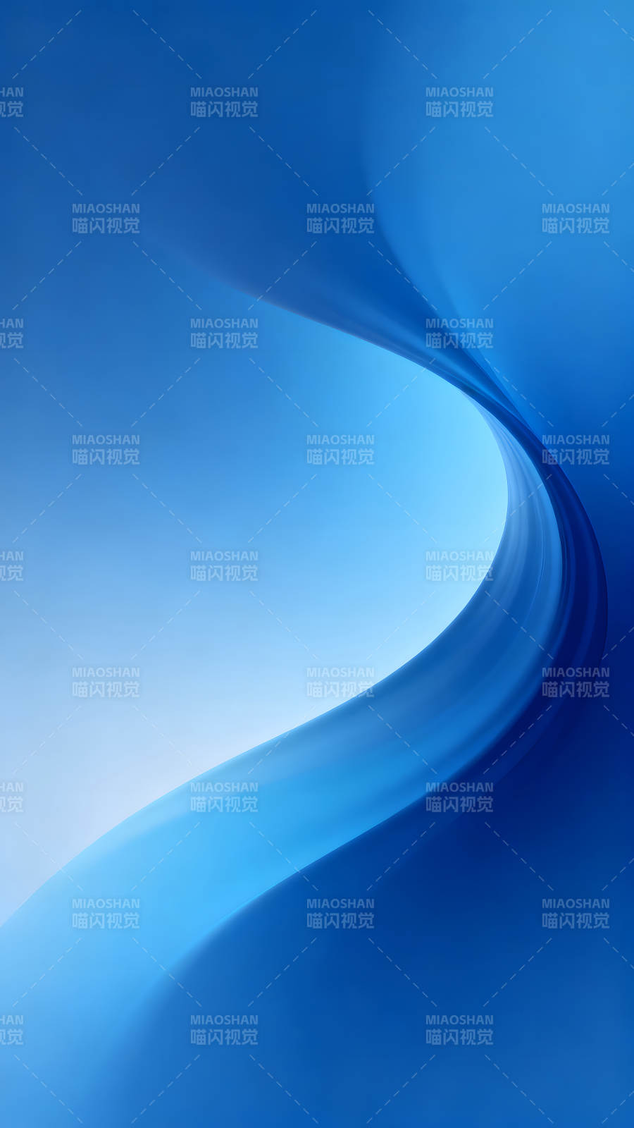 蓝色流体抽象背景图片