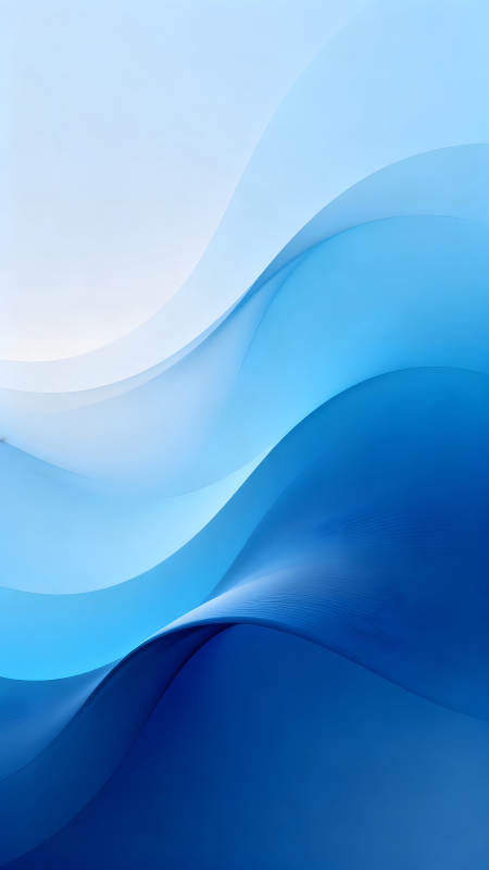 蓝色渐变抽象波浪背景图片