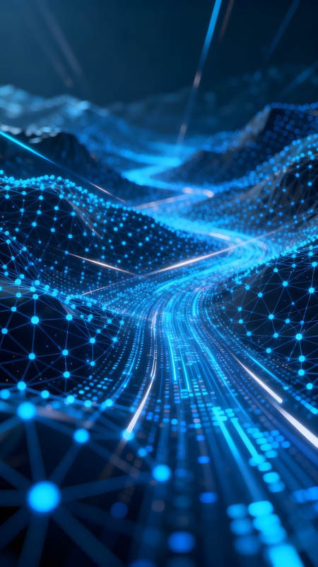 数字科技光效景观图片