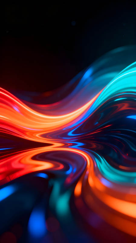 光线流动抽象艺术视觉冲击图片