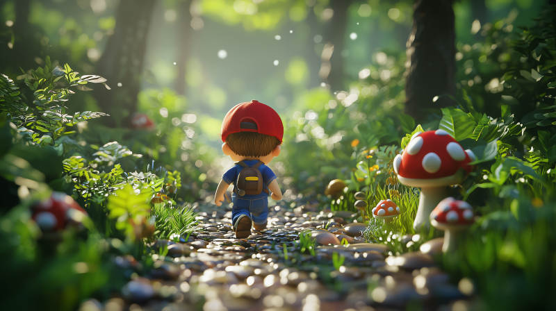 童话森林里的奇遇图片