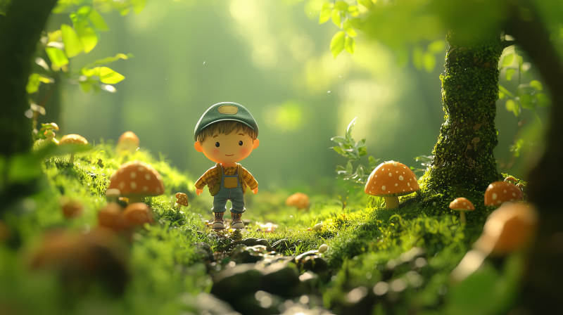 童话森林里的奇遇图片