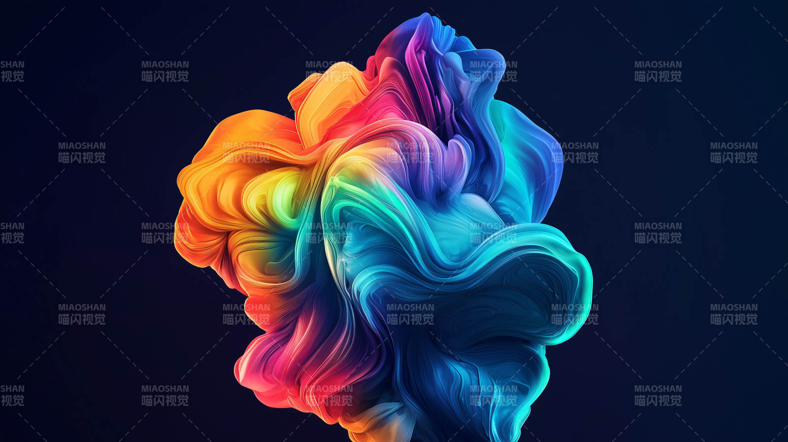 梦幻般的色彩奇观图片