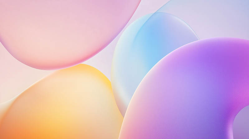 抽象色彩流动图片