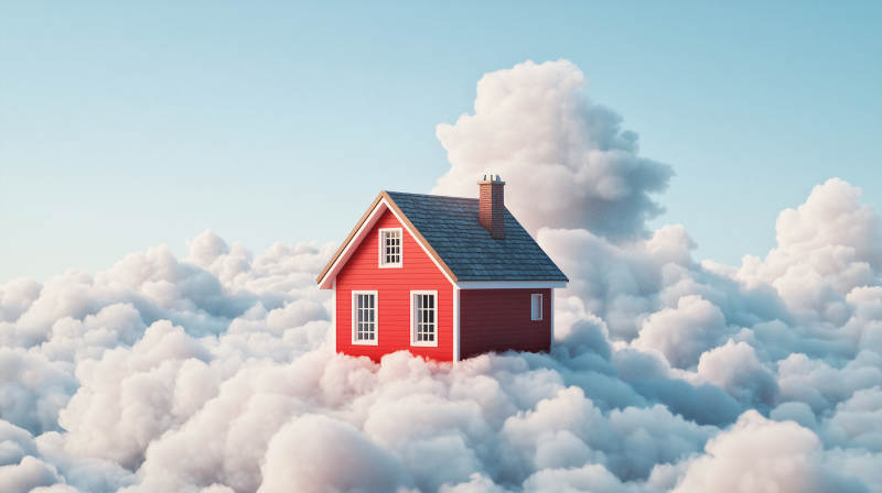 云端上的家园图片