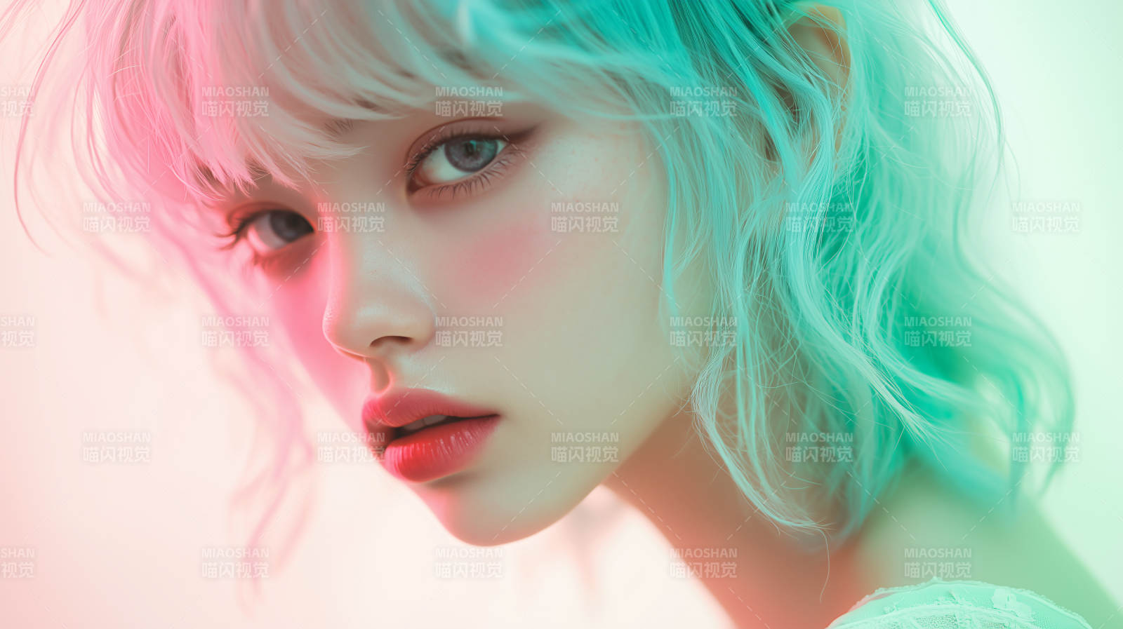 梦幻甜美少女图片