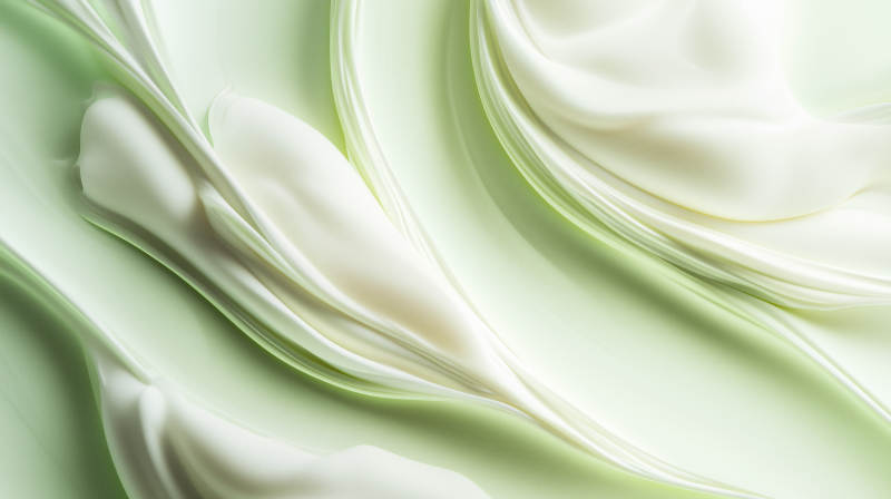 轻柔的薄荷绿丝绸图片