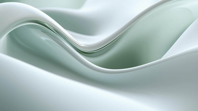 轻柔的薄荷绿丝绸图片