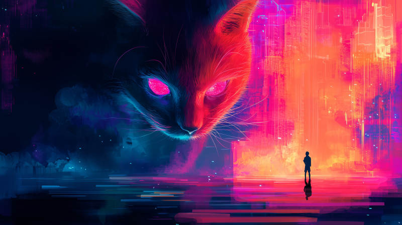 巨猫与都市图片