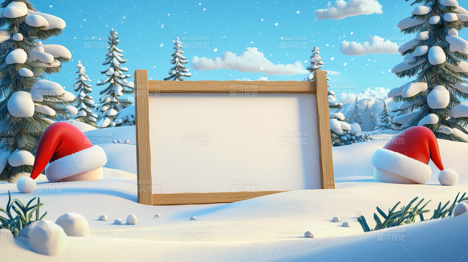 圣诞节贺卡设计元素图片