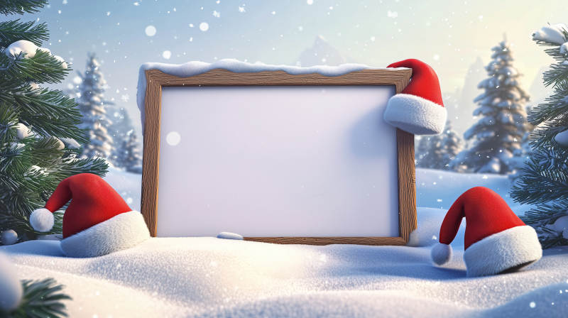 圣诞节贺卡设计元素图片