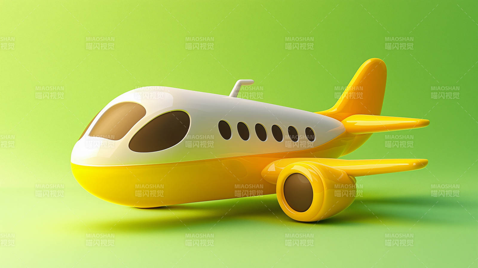 卡通飞机模型图片