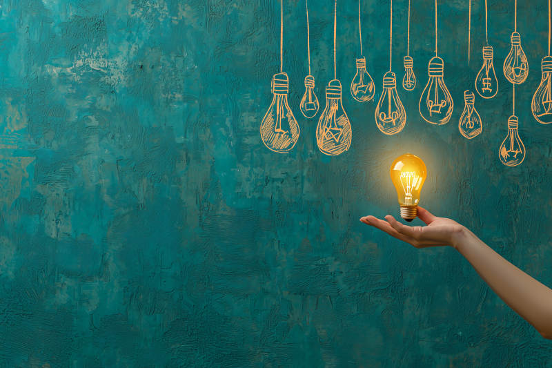 手中光明点亮希望图片