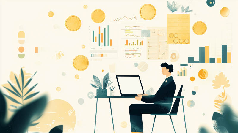 职场人士办公场景图片