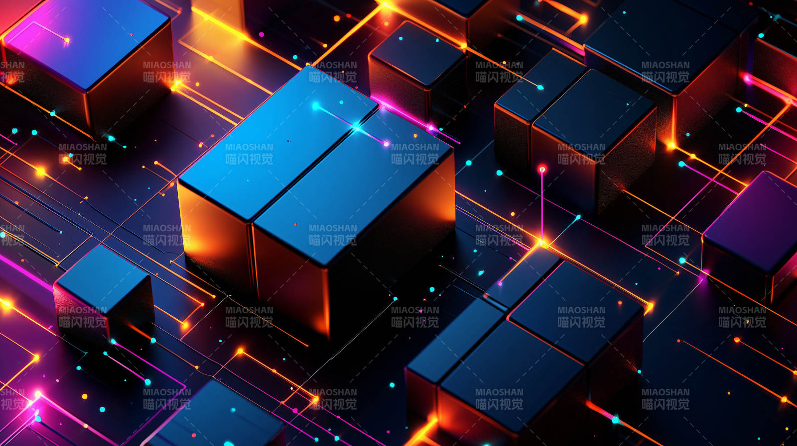 未来科技感光影图片