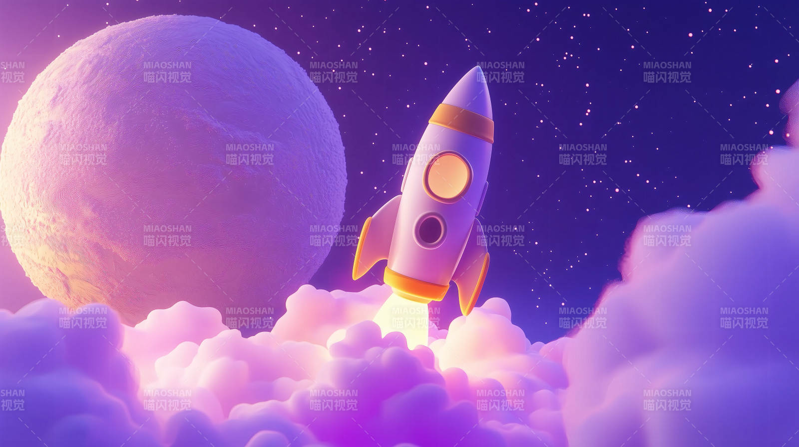 梦幻宇宙火箭之旅图片