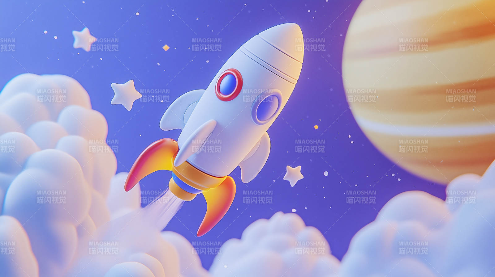 梦幻宇宙火箭之旅图片