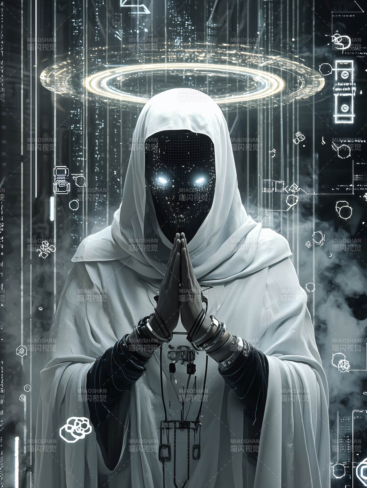 科技与行为艺术的交融图片