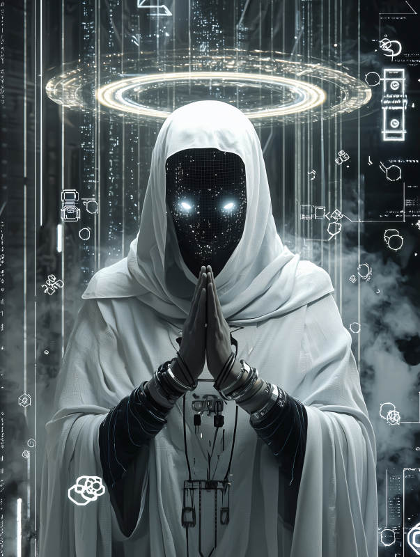 科技与行为艺术的交融图片