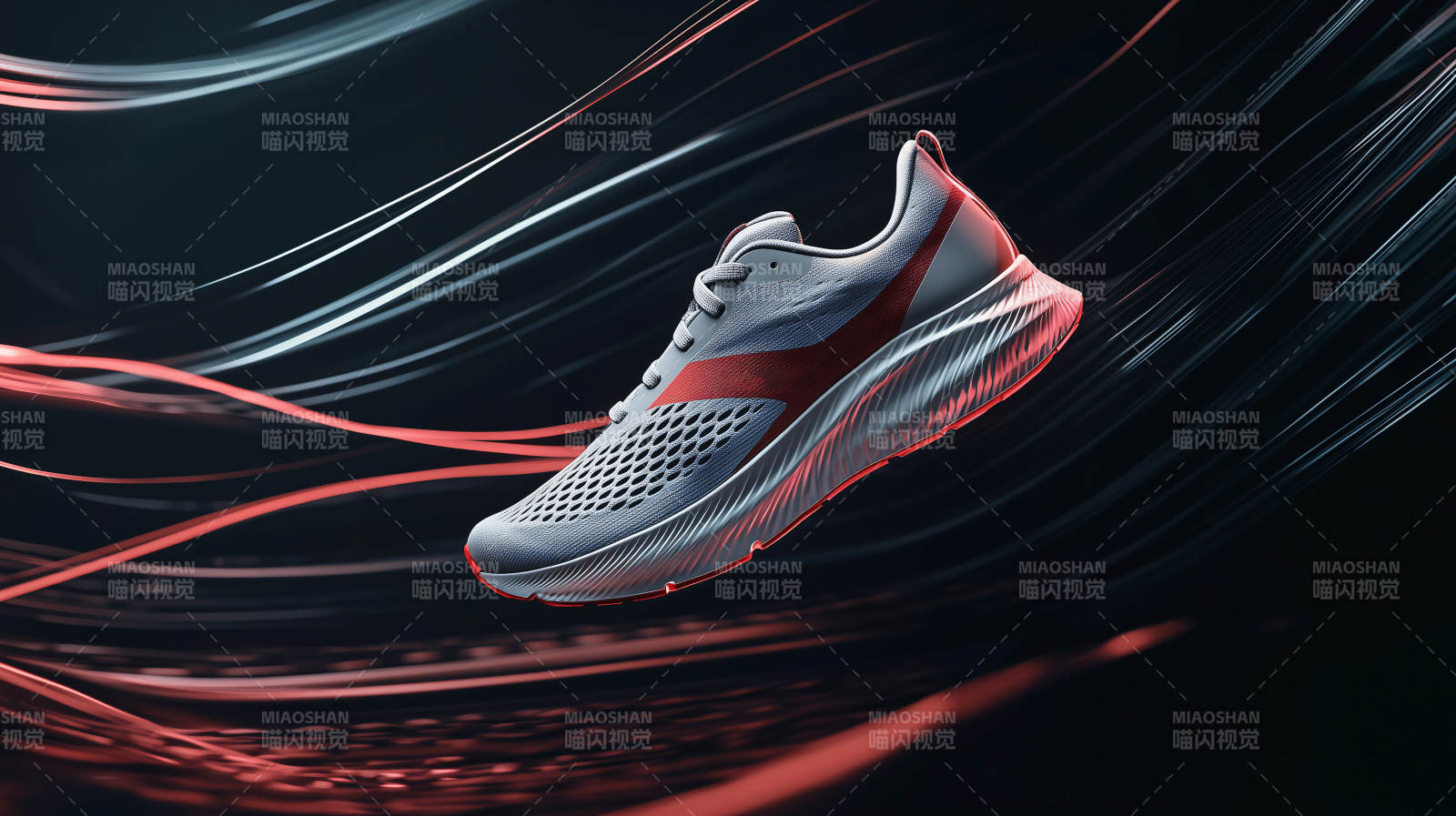 透气轻便运动鞋图片