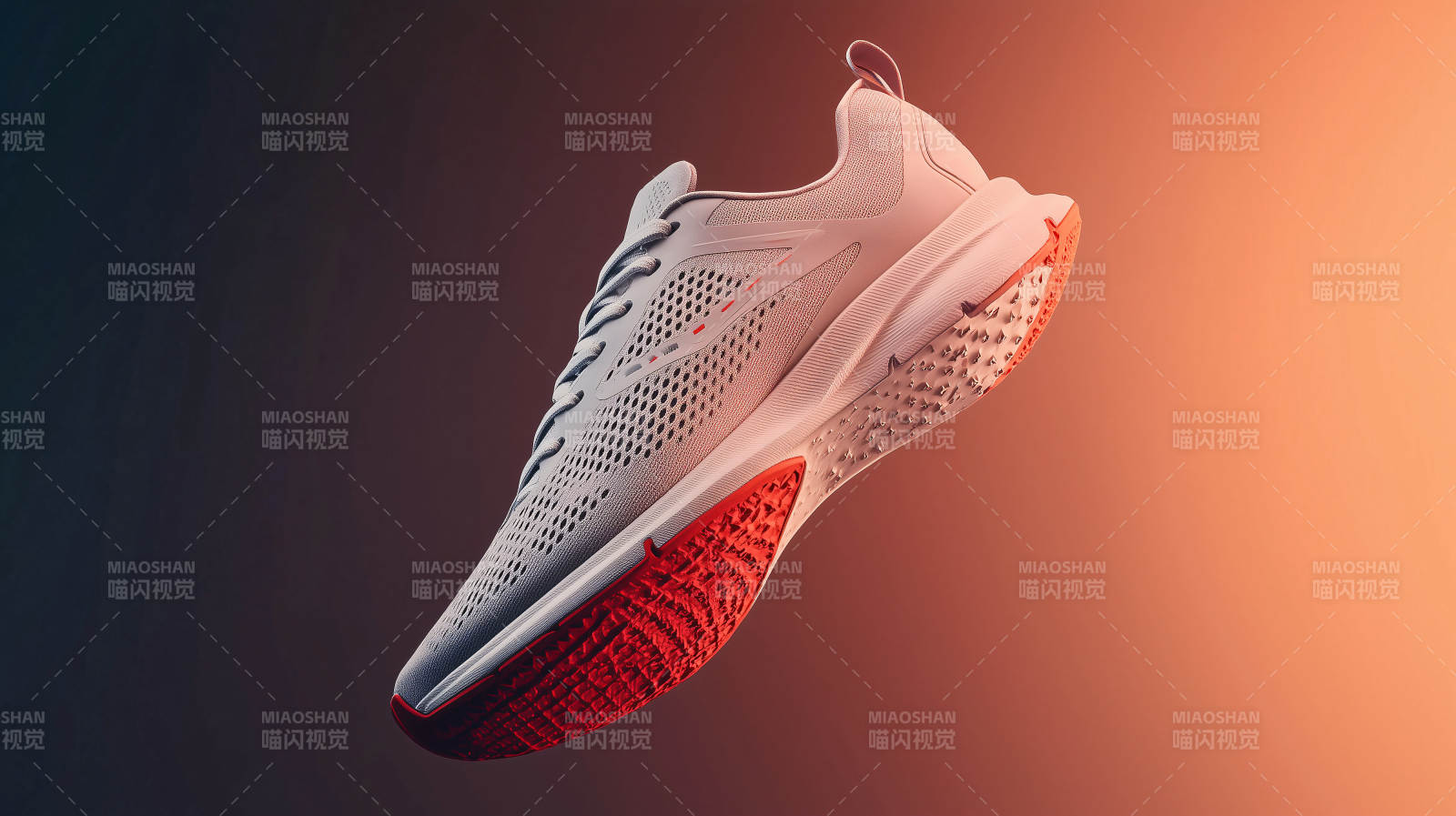 透气轻便运动鞋图片