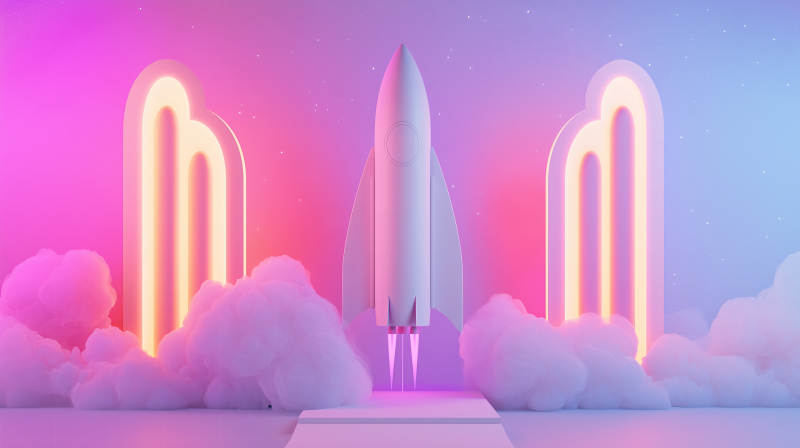 梦幻宇宙火箭之旅图片