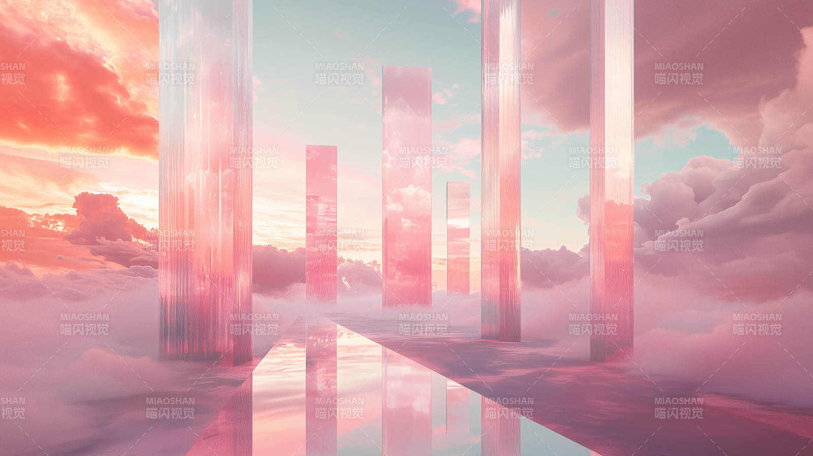 梦幻云海仙境图片