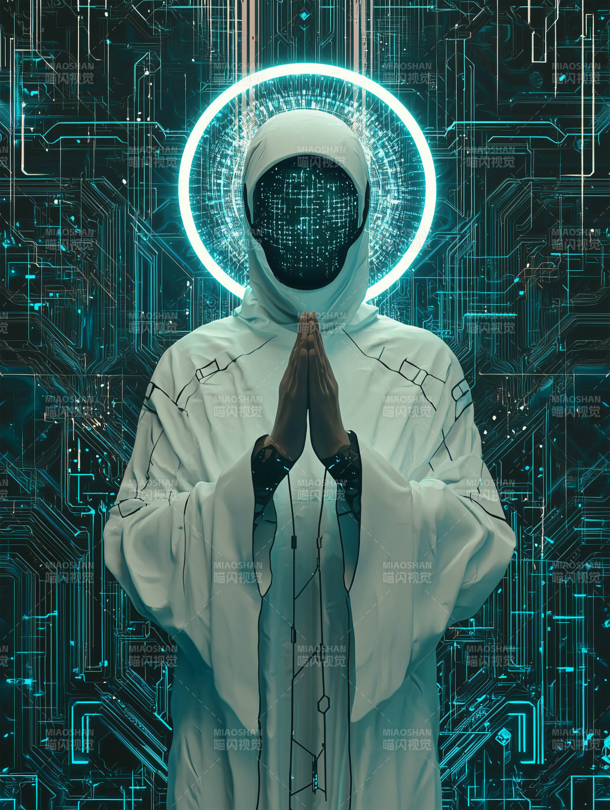 科技与行为艺术的交融图片