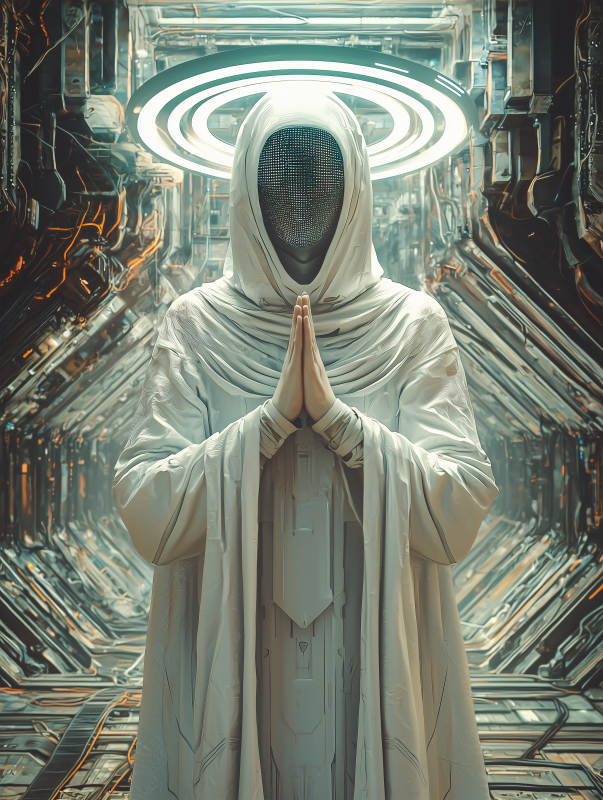 科技与行为艺术的交融图片